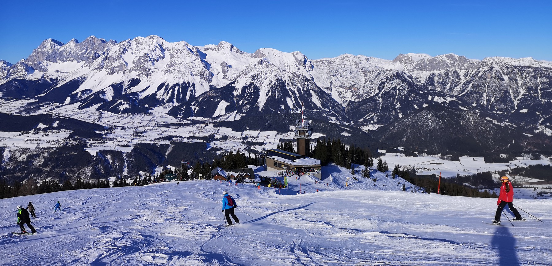 Skifahen auf der Planai